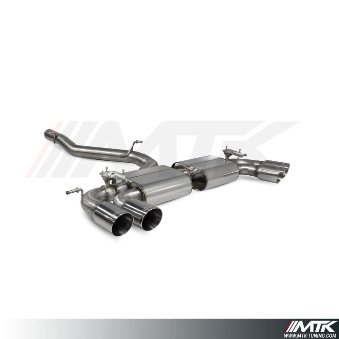 Catback avec tube intermediaire  CUPRA Ateca
